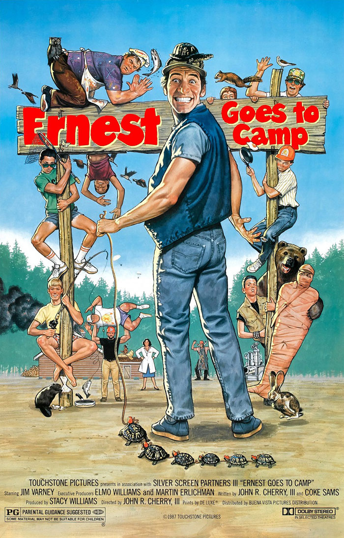 Poster of Ernest Goes To Camp movie 