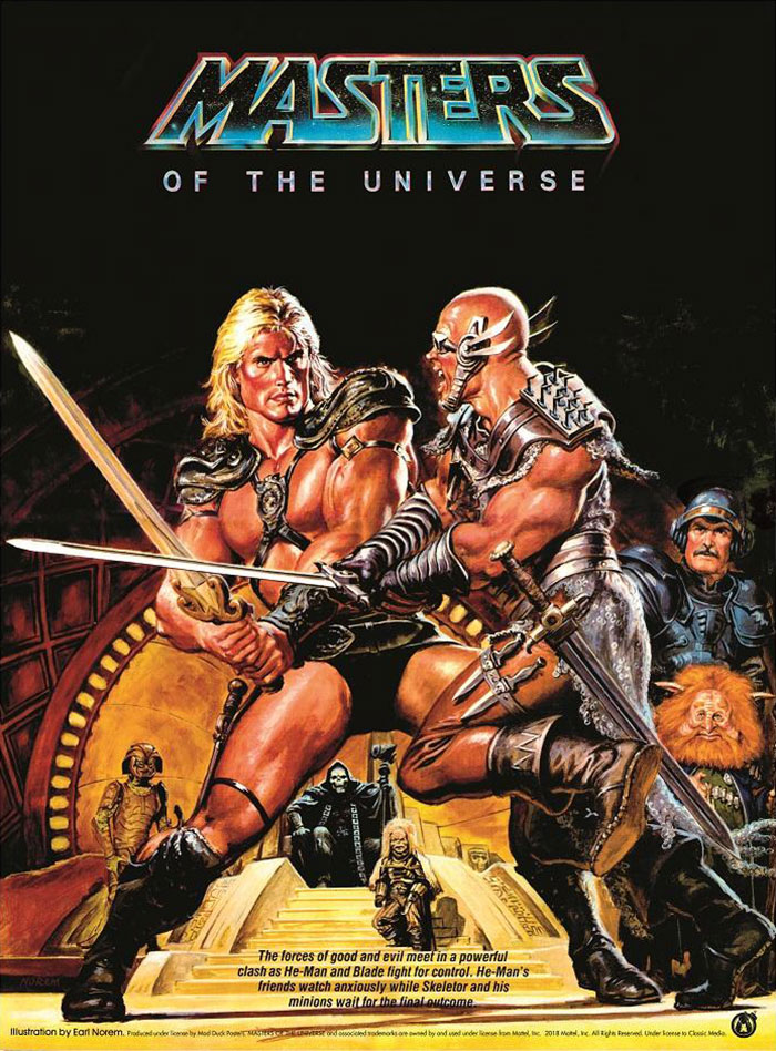 Poster of Masters Of The Universe movie 