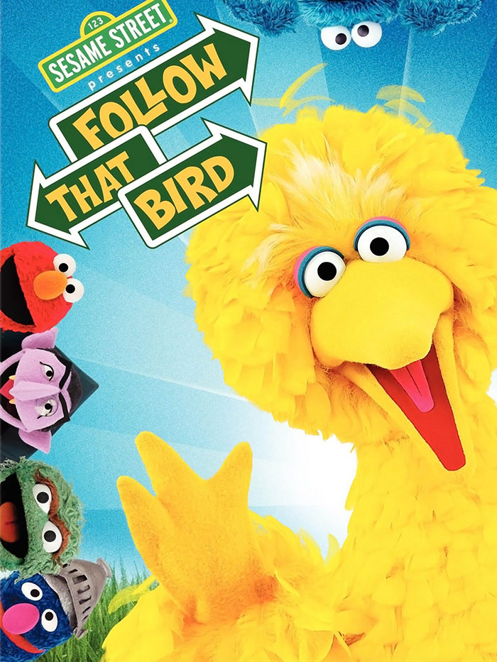 Poster of Sesame Street Presents Follow That Bird movie 