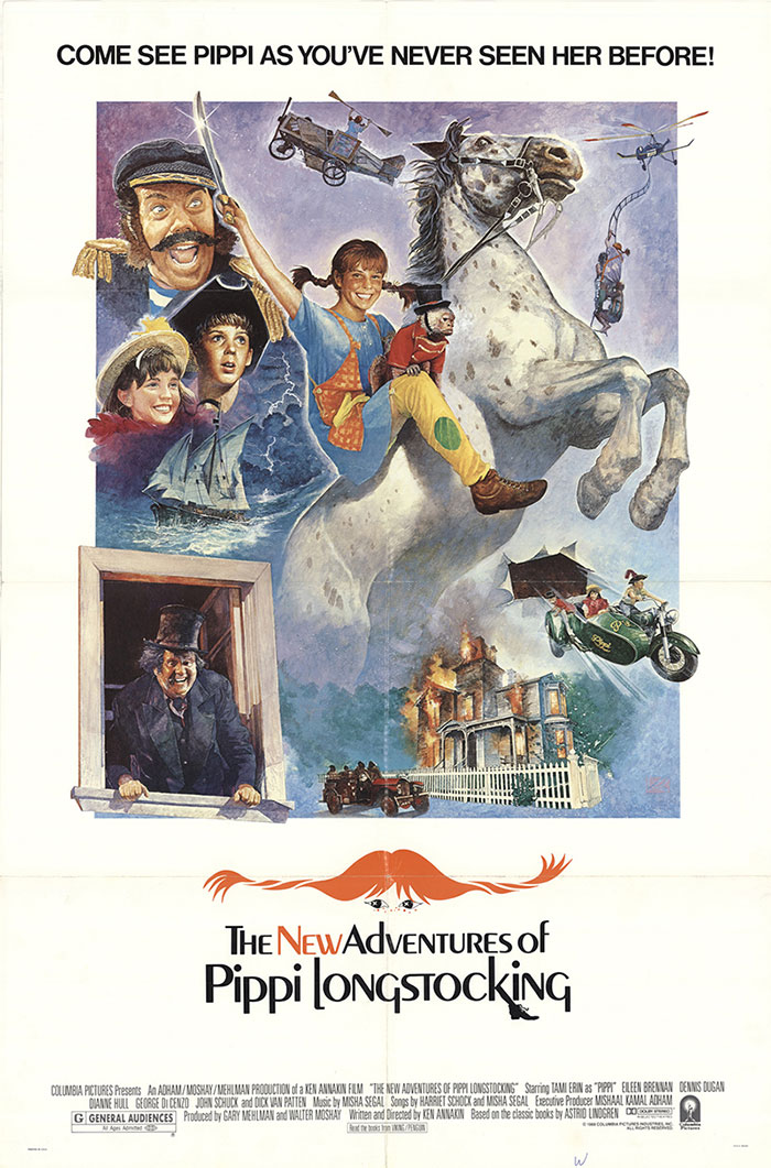 Poster of The New Adventures Of Pippi Longstocking movie 