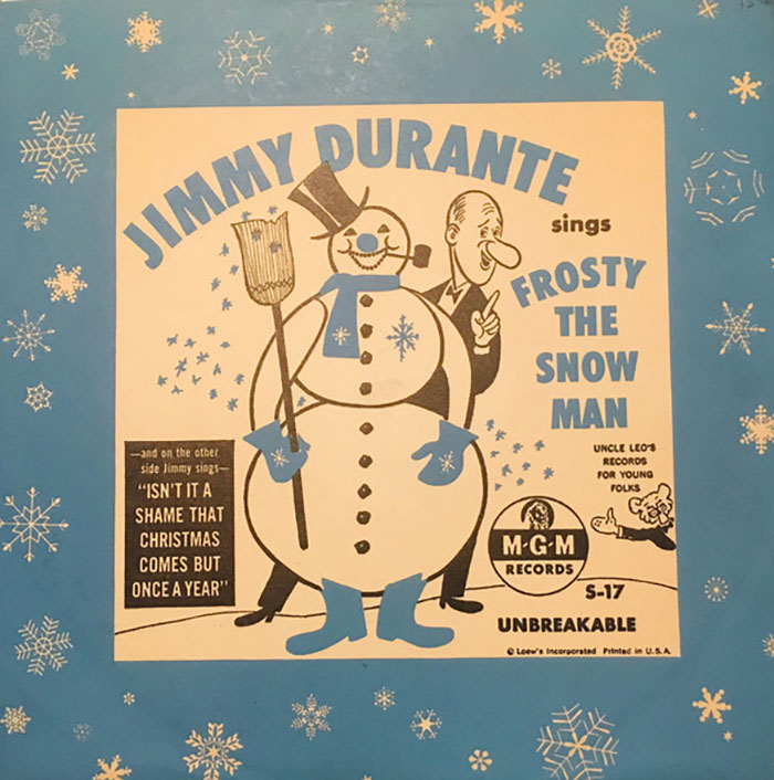 "Frosty The Snowman" By Jimmy Durante