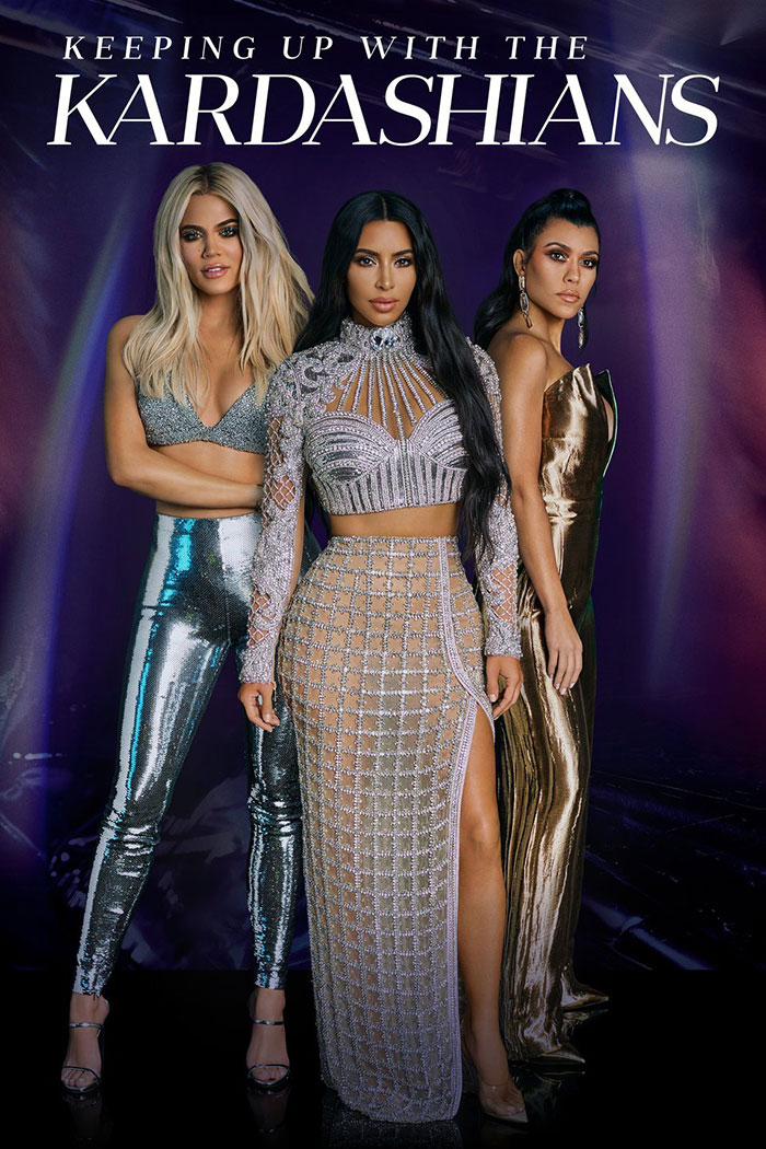 Poster of Keeping Up With The Kardashians tv show 