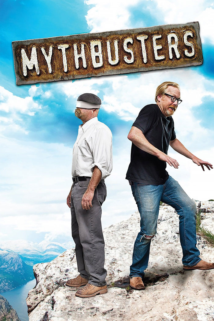 Poster of MythBusters tv show 