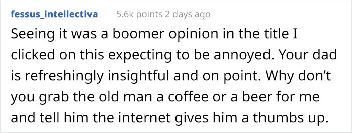 "Boomer" Dad Shares His Perspective On Today's Labor Issues In The US, A Lot Of People Agree "Boomer" Dad Shares His Perspective On Today's Labor Issues In The US, A Lot Of People Agree