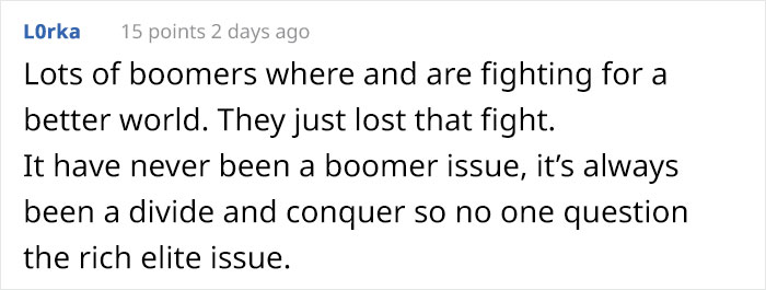 "Boomer" Dad Shares His Perspective On Today's Labor Issues In The US, A Lot Of People Agree