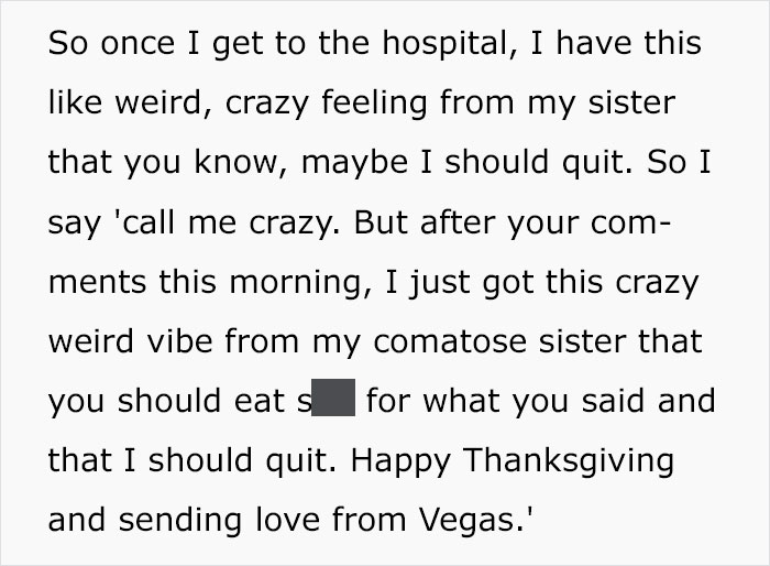 Woman Informs Her Boss That Her Sister Is Dying And She Won't Come To Work, She Responds With Passive-Aggressive Messages Woman Informs Her Boss That Her Sister Is Dying And She Won't Come To Work, She Responds With Passive-Aggressive Messages