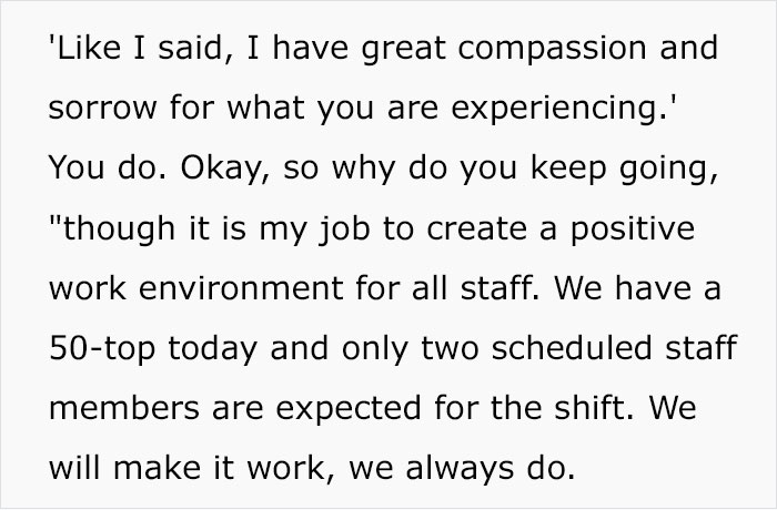 Woman Informs Her Boss That Her Sister Is Dying And She Won't Come To Work, She Responds With Passive-Aggressive Messages Woman Informs Her Boss That Her Sister Is Dying And She Won't Come To Work, She Responds With Passive-Aggressive Messages