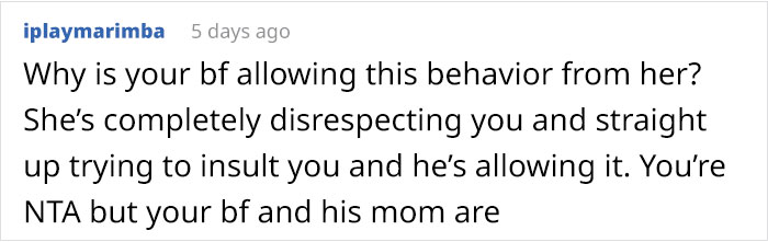 BF's Mother Couldn't "Remember" Girlfriend's Name, So She Got Revenge During Thanksgiving BF's Mother Couldn't "Remember" Girlfriend's Name, So She Got Revenge During Thanksgiving