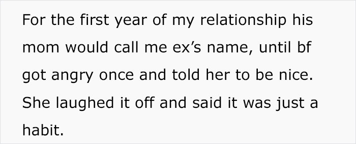 BF's Mother Couldn't "Remember" Girlfriend's Name, So She Got Revenge During Thanksgiving BF's Mother Couldn't "Remember" Girlfriend's Name, So She Got Revenge During Thanksgiving