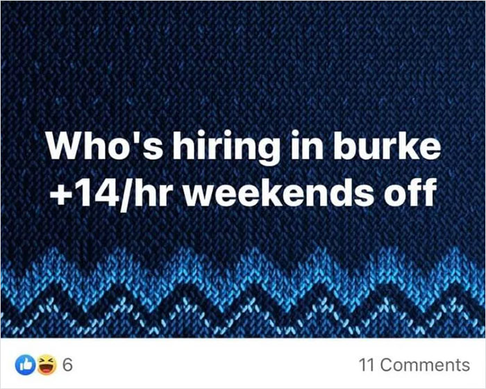 Local Business Owner Shares This Tantrum Online In Response To Someone Searching For A Job On FB