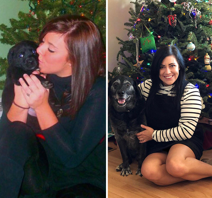 Our 1st Christmas Together And Our 12th Christmas Together