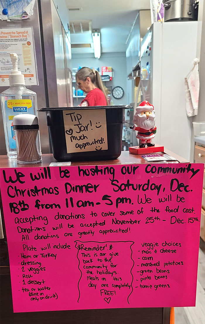 Little Place Around The Corner From My House Will Be Giving Back For The Holidays! People Around Here Do Not Have Much But We Share