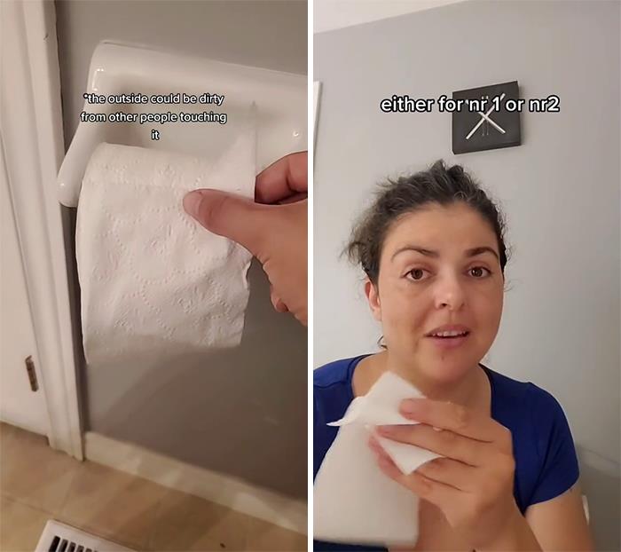 Using Toilet Paper