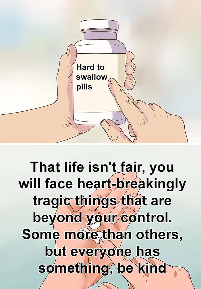 People-Share-Hard-To-Swallow-Pills