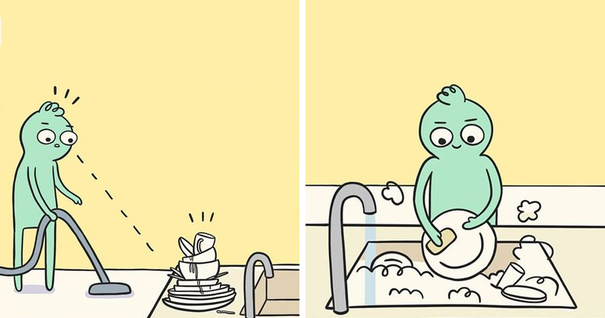 Life With ADHD Illustrated In 24 Comics By This Artist | Bored Panda