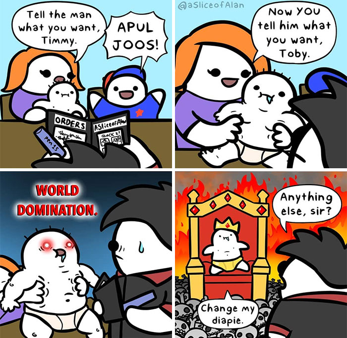 47 Funny “Slice Of Alan” Comics With Cheeky Humor And Dark Twists