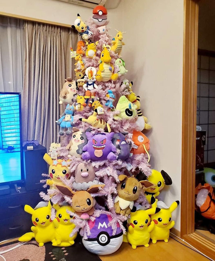 Pokemon Fans, If You Needed Any Christmas Decoration Ideas, I Have One