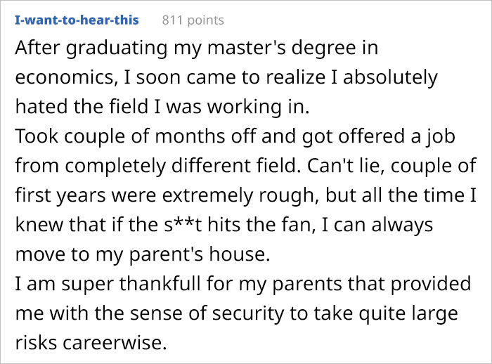 Dad Sets An Example By Supporting His Son Who Quit His $45,000 Job And Asked To Stay With Him