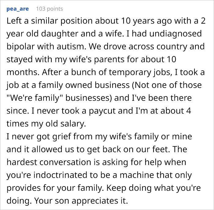 Dad Sets An Example By Supporting His Son Who Quit His $45,000 Job And Asked To Stay With Him