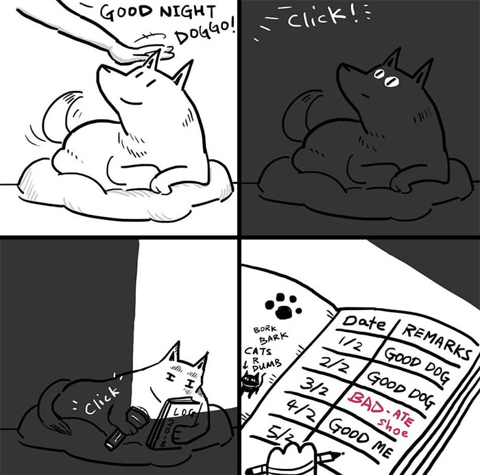 30 Comics That Show What Living With A Dog Is Really Like, By Xibang