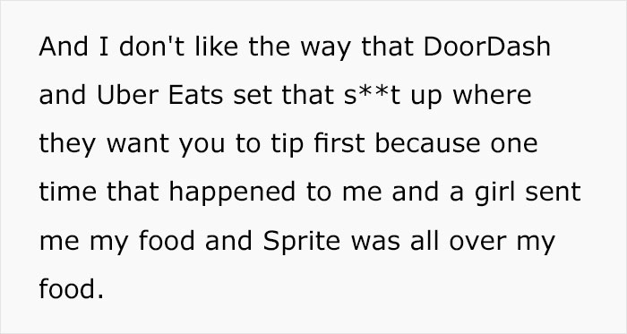 Doordasher Allegedly Shows A "Whole Section Dedicated To People Who Don't Tip" At McDonald's, Sparks Heated Discussion Doordasher Allegedly Shows A "Whole Section Dedicated To People Who Don't Tip" At McDonald's, Sparks Heated Discussion