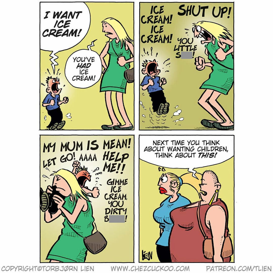 Norwegian Artist Creates Fun Comics With Unexpected Endings