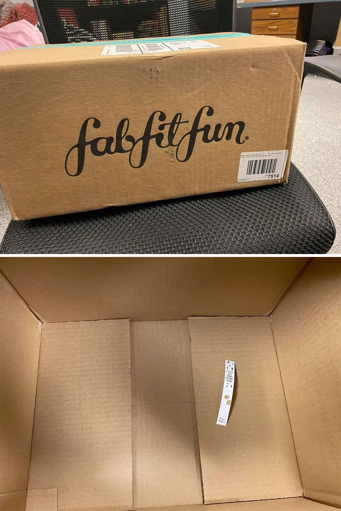 Mi amiga pidió un par de pendientes en Fabfitfun. Solo un par 