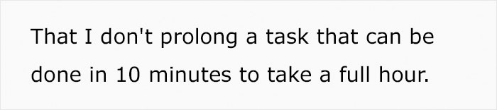 Person Works "Too Efficiently," Gets In Trouble For "Time Theft" Person Works "Too Efficiently," Gets In Trouble For "Time Theft"