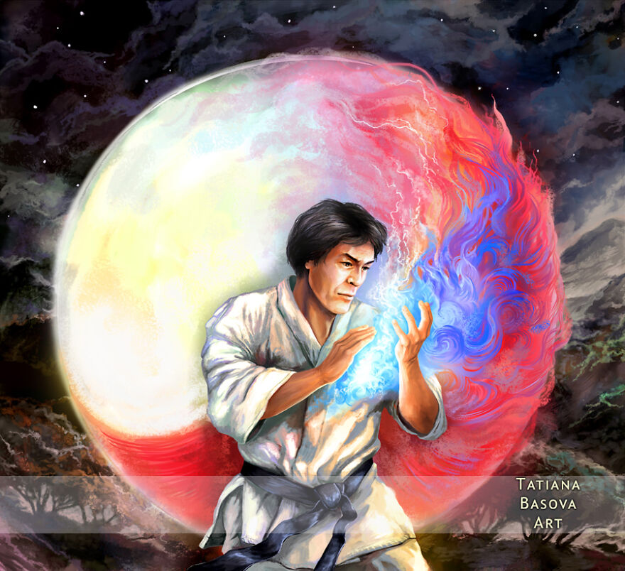 I Painted 5 Martial Arts Masters To Show Their Spirit I Painted 5 Martial Arts Masters To Show Their Spirit