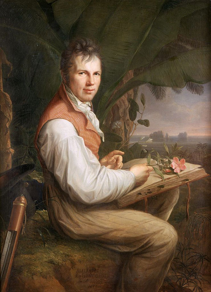 Alexander Von Humboldt by Friedrich Georg Weitsch