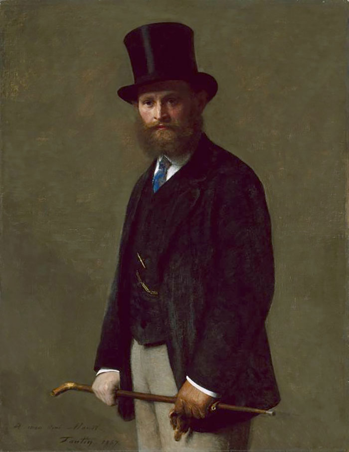 Edouard Manet by Henri Fantin-Latour