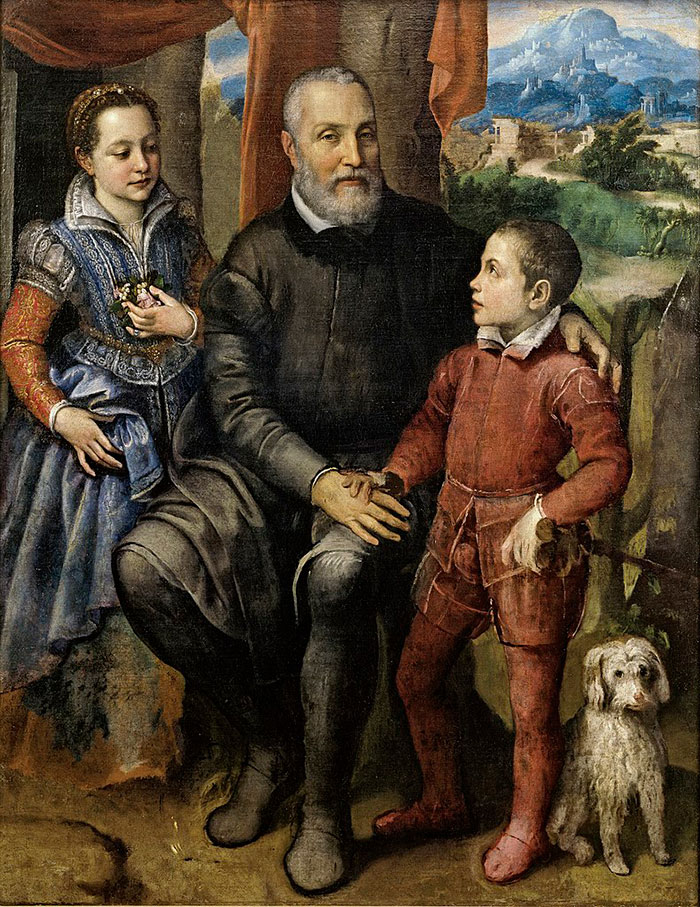 Family Portrait by Sofonisba Anguissola