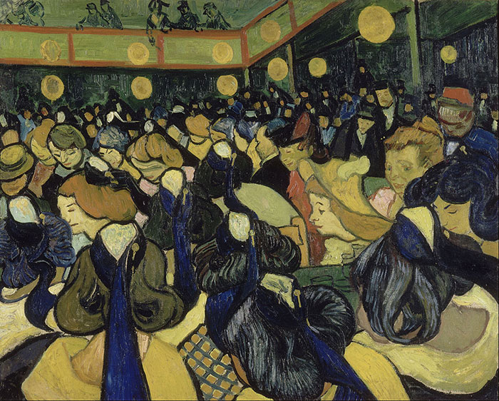 Dance Hall In Arles by Vincent van Gogh
