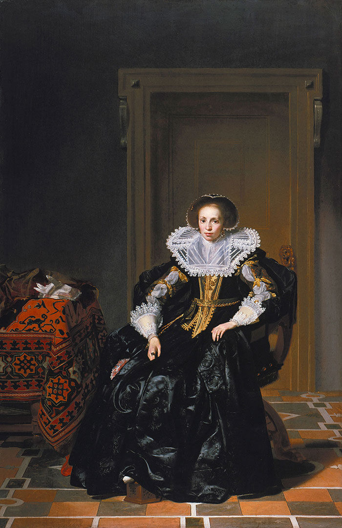 Portrait Of A Lady by Thomas de Keyser