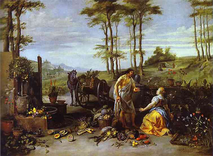 Noli Me Tangere by Jan Brueghel the Younger