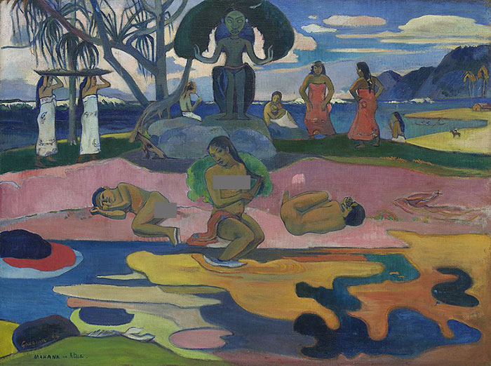 Day Of The God (Mahana No Atua) by Paul Gauguin