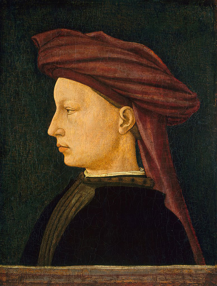 Portrait Of A Young Man by Masaccio
