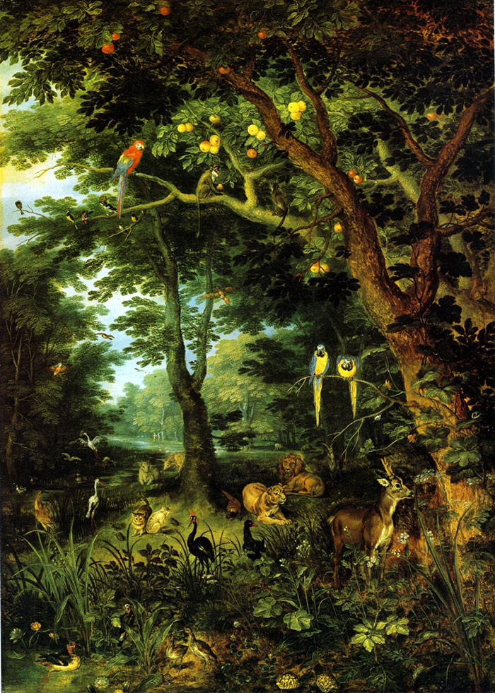 Paradise by Jan Brueghel the Younger