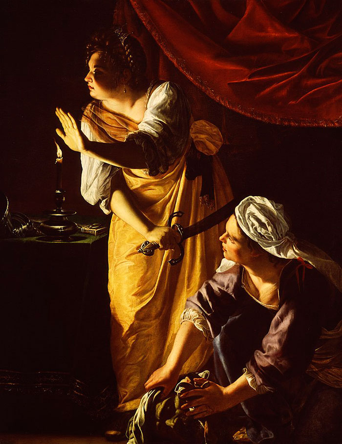 Judith And Her Maidservant by Artemisia Gentileschi