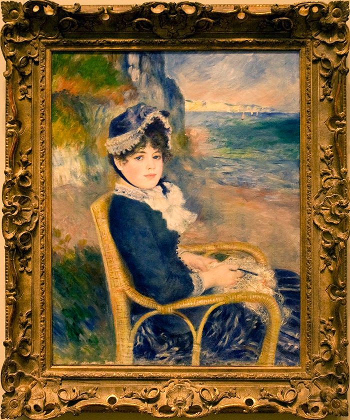 By The Seashore by Pierre-Auguste Renoir