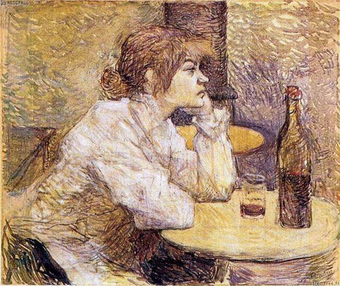 The Hangover by Henri de Toulouse-Lautrec
