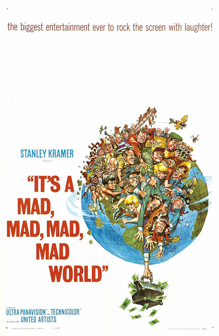 Poster of It's A Mad, Mad, Mad, Mad World movie 