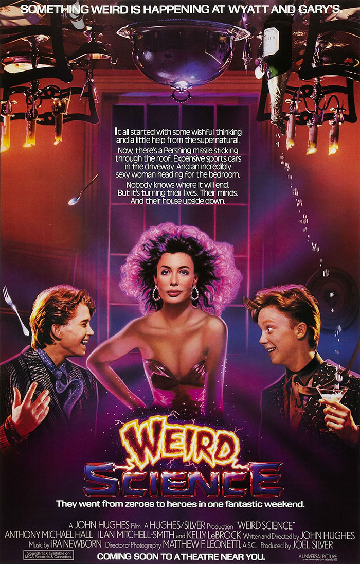 Poster of Weird Science movie 