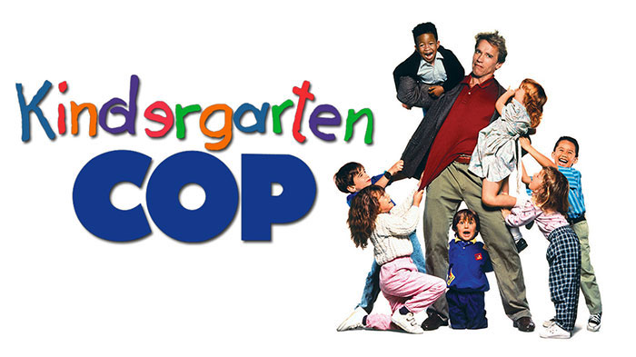 Poster of Kindergarten Cop movie 