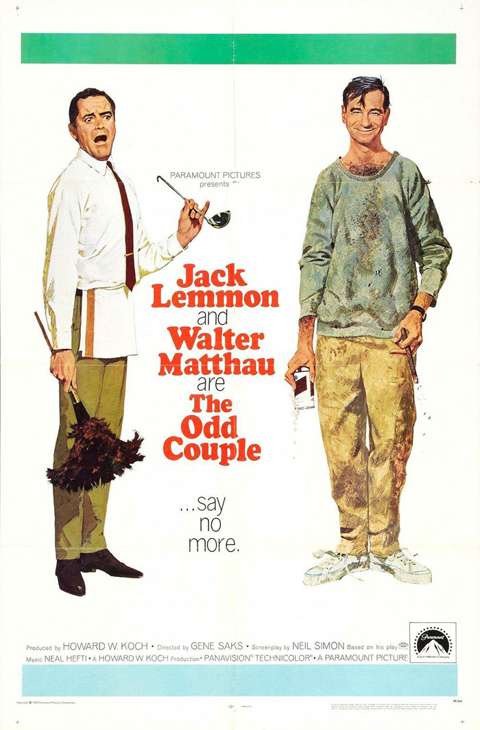 Poster of The Odd Couple movie 