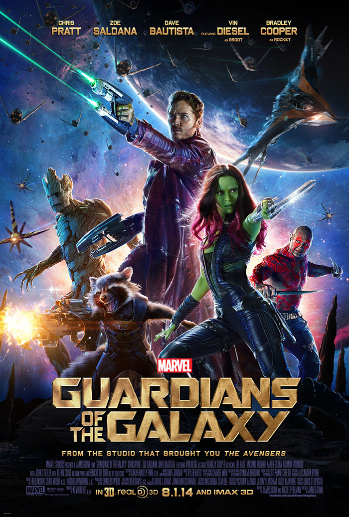 Poster of Guardians Of The Galaxy movie 