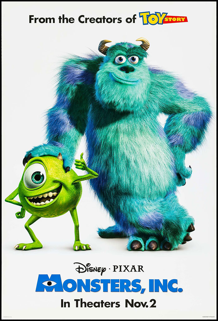 Poster of Monsters, Inc. movie 