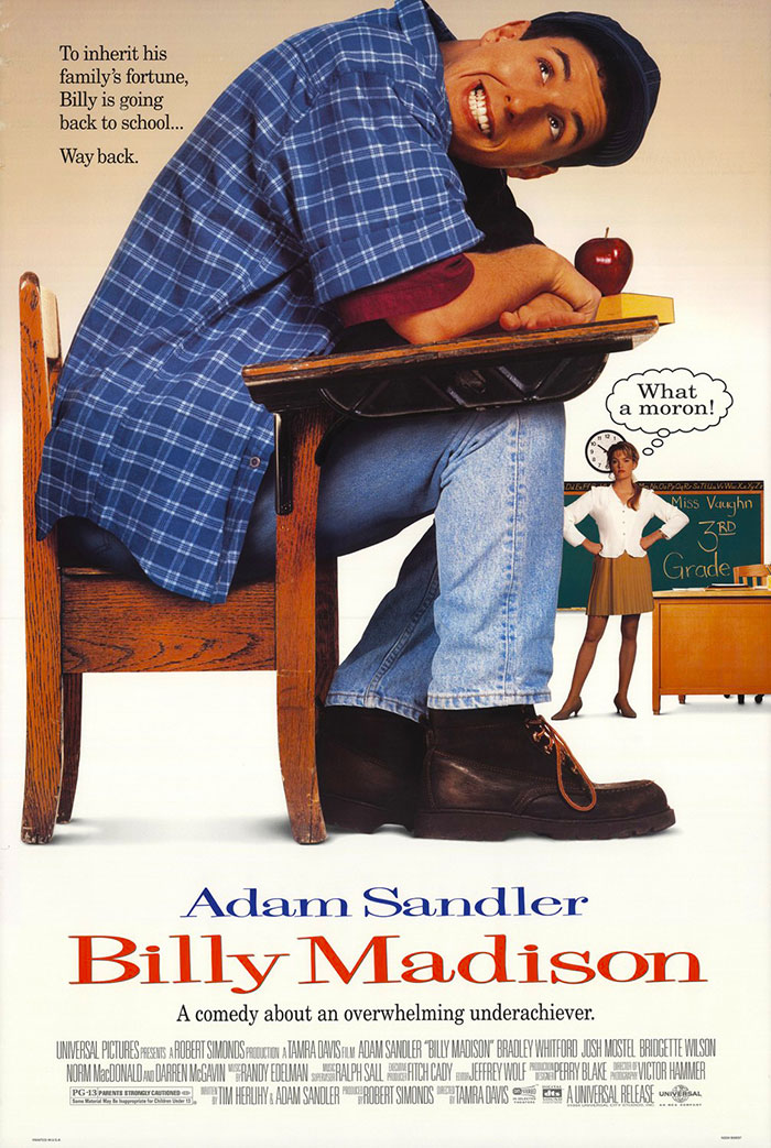 Poster of Billy Madison movie 