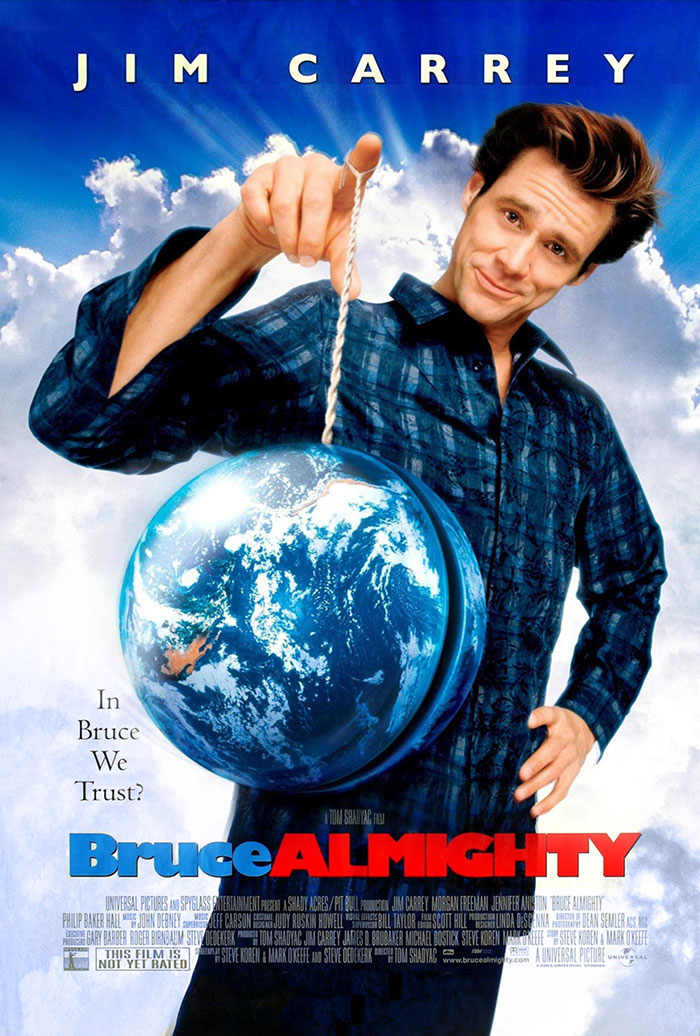 Poster of Bruce Almighty movie 