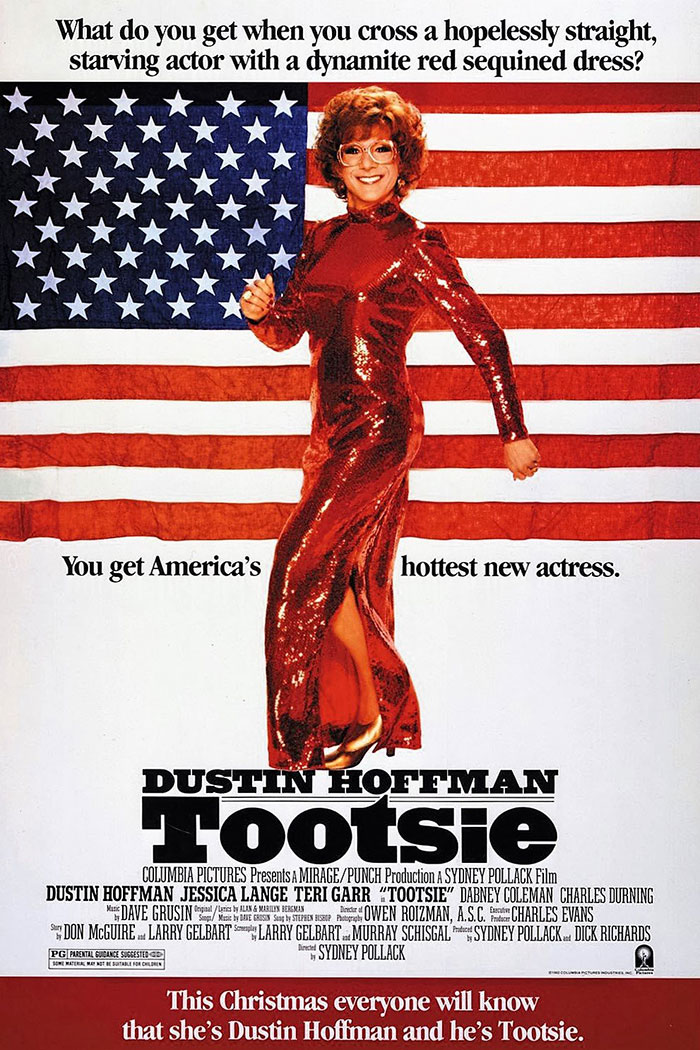 Poster of Tootsie movie 